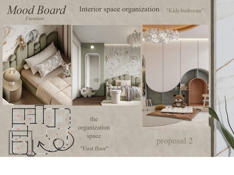 kids bedroom green Mood Board by razan wael on Style Sourcebook