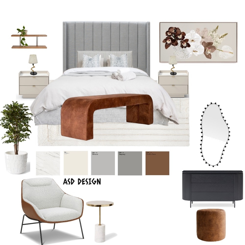 ASD Bedroom Mood Board by ASD on Style Sourcebook