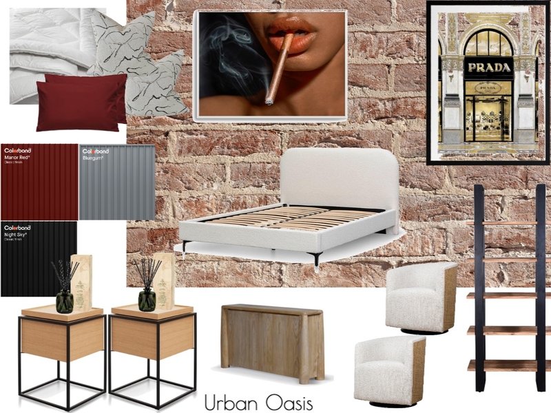 Bedroom Oasis Mood Board by Fisher&Co on Style Sourcebook