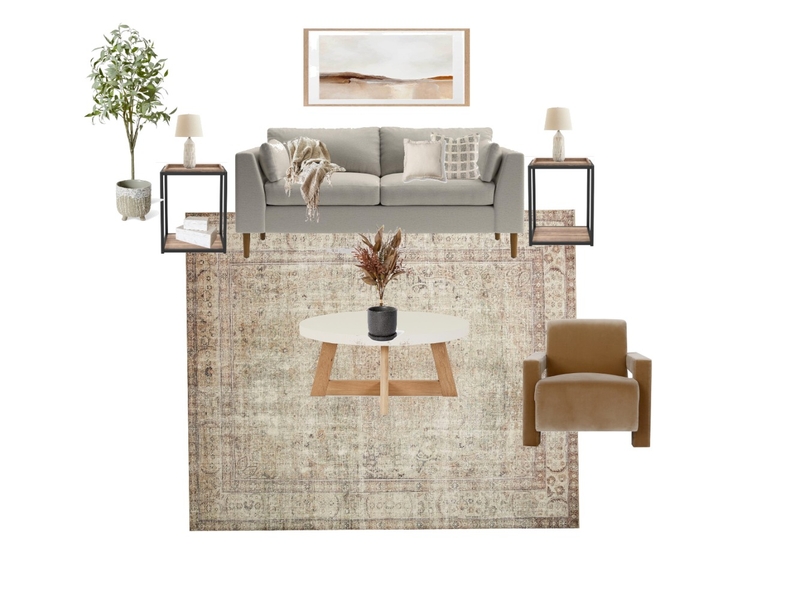 LIVING ROOM MODERN RUSTIC Mood Board by Allison Kayes Designs on Style Sourcebook