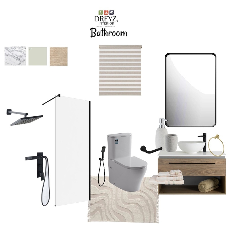 Najjera 2 Bathroom Mood Board by Derick Asiimwe on Style Sourcebook