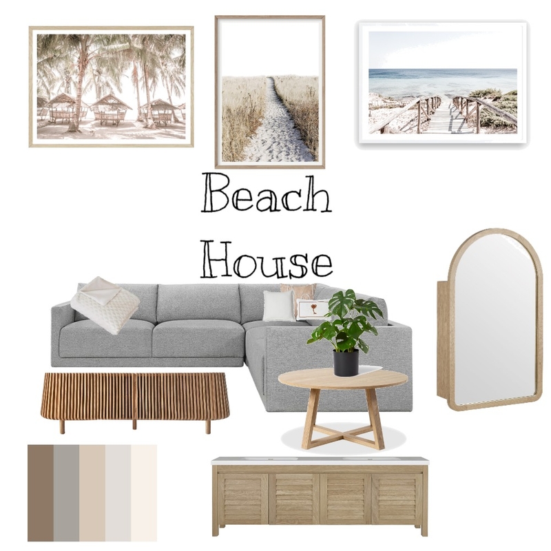 Beach House Mood Board by jayleamarie7 on Style Sourcebook