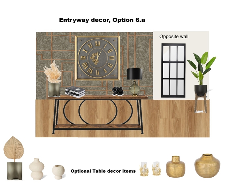 Catherine Madonsela's Residence- Entryway Option 6.a Mood Board by Asma Murekatete on Style Sourcebook