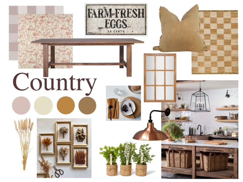 Country Mood Board 1 (Design Style) Mood Board by jodes92 on Style Sourcebook