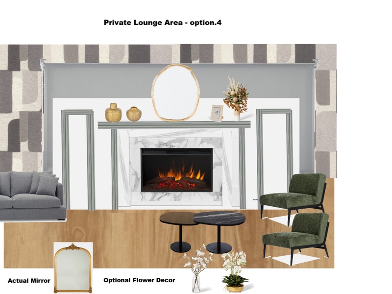 Catherine Madonsela's Residence- Private Lounge Option 4 Mood Board by Asma Murekatete on Style Sourcebook