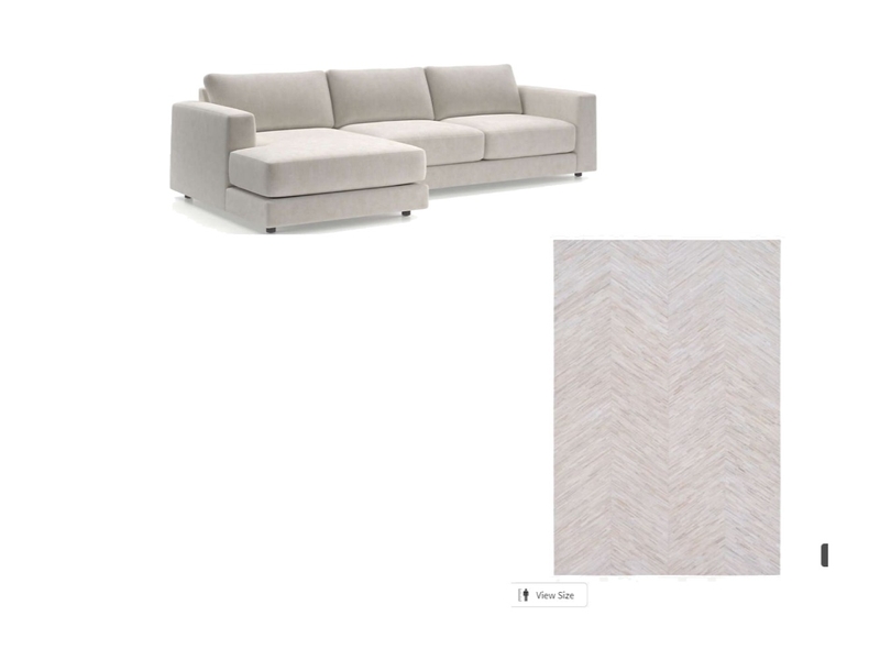 living room with hide and hair cream rug Mood Board by NikkiNite on Style Sourcebook