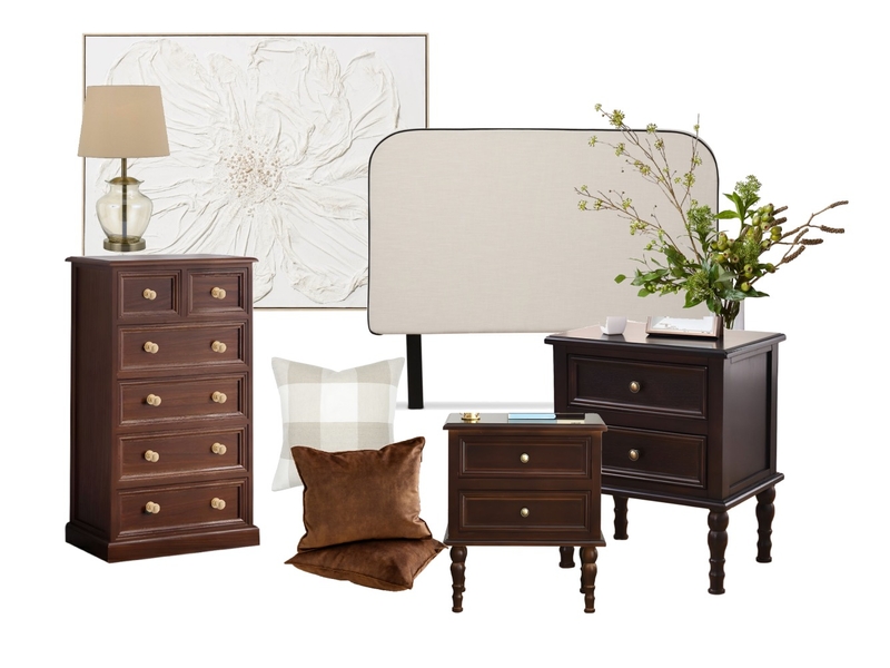 Holmes Bedroom Furniture Selection Mood Board by milalecrim on Style Sourcebook