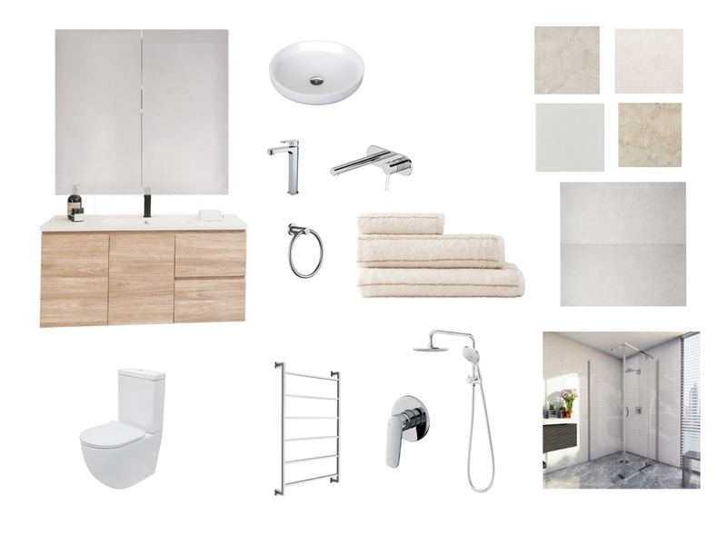 BATHROOM Mood Board by rubyallan on Style Sourcebook