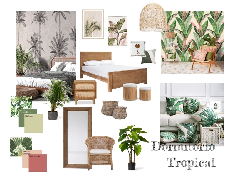 Tablero de inspiración tropical Mood Board by anukabrass on Style Sourcebook