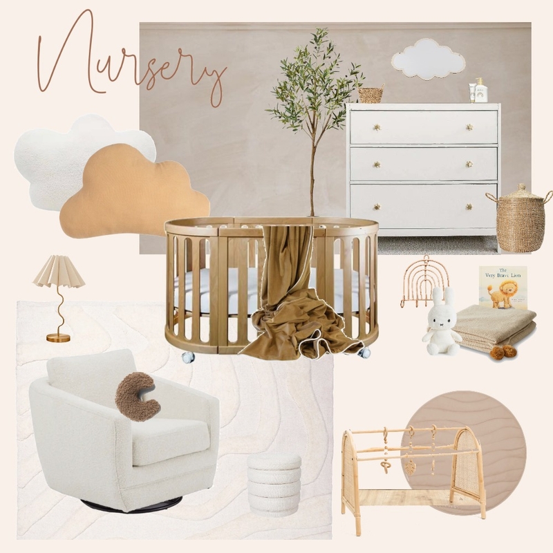 Nursery Mood Board by our vienna living on Style Sourcebook