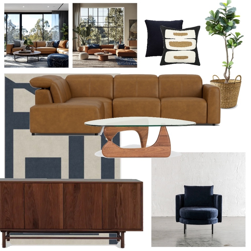 Cerulean Concept 1 Mood Board by Manea Interior Design & Styling on Style Sourcebook