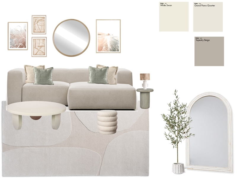 Scandi Living room Mood Board by CharlotteALH on Style Sourcebook