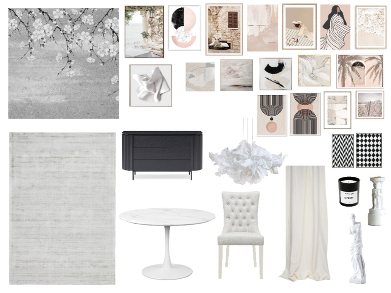 Modern Dining Mood Board by Sterlingrose on Style Sourcebook