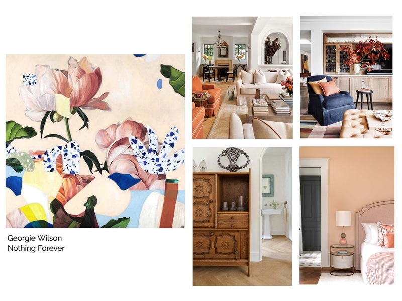 Erica van der Walt_Georgie Wilson Art Mood Board by ericawalt on Style Sourcebook