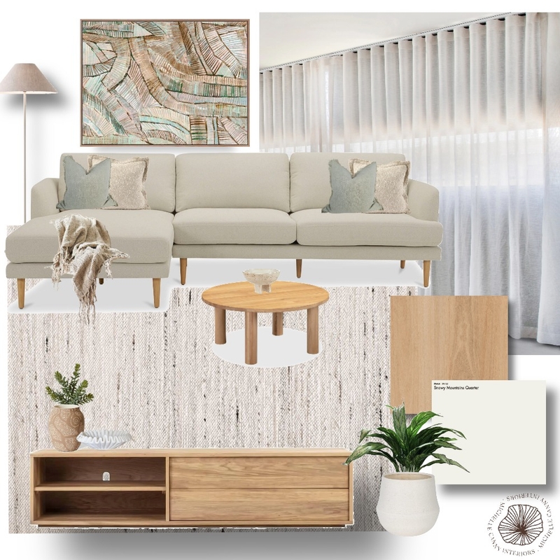 Modern Australian Living Area Mood Board by Michelle Canny Interiors on Style Sourcebook