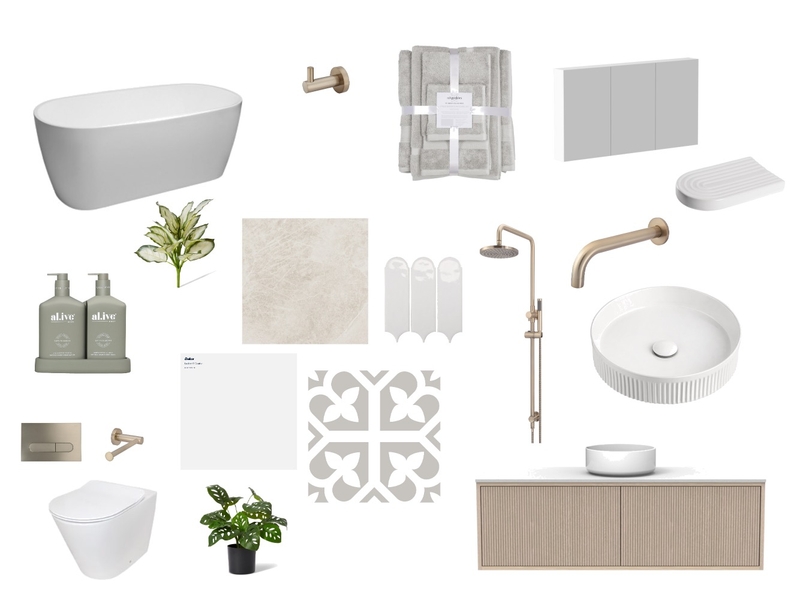 main bathroom Mood Board by courtneyciantar on Style Sourcebook