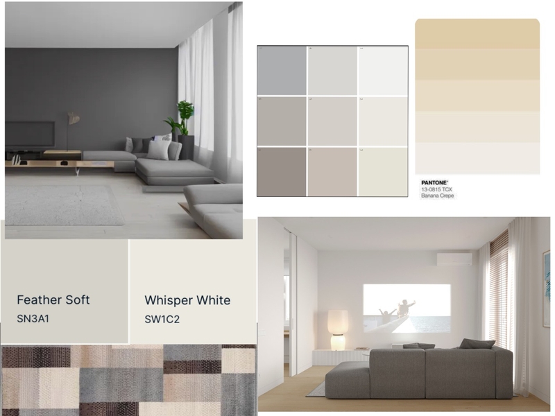 Minimalist Living Room Mood Board by Ash on Style Sourcebook