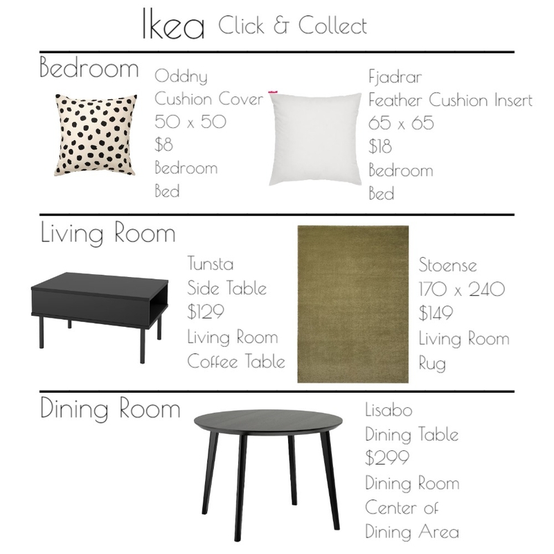 Emil Ikea Click & Collect Mood Board by Katelyn Scanlan on Style Sourcebook