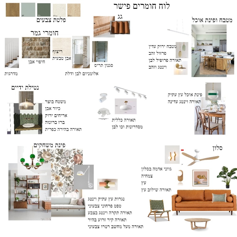 פישר טירת צבי Mood Board by RENANARIVKA on Style Sourcebook