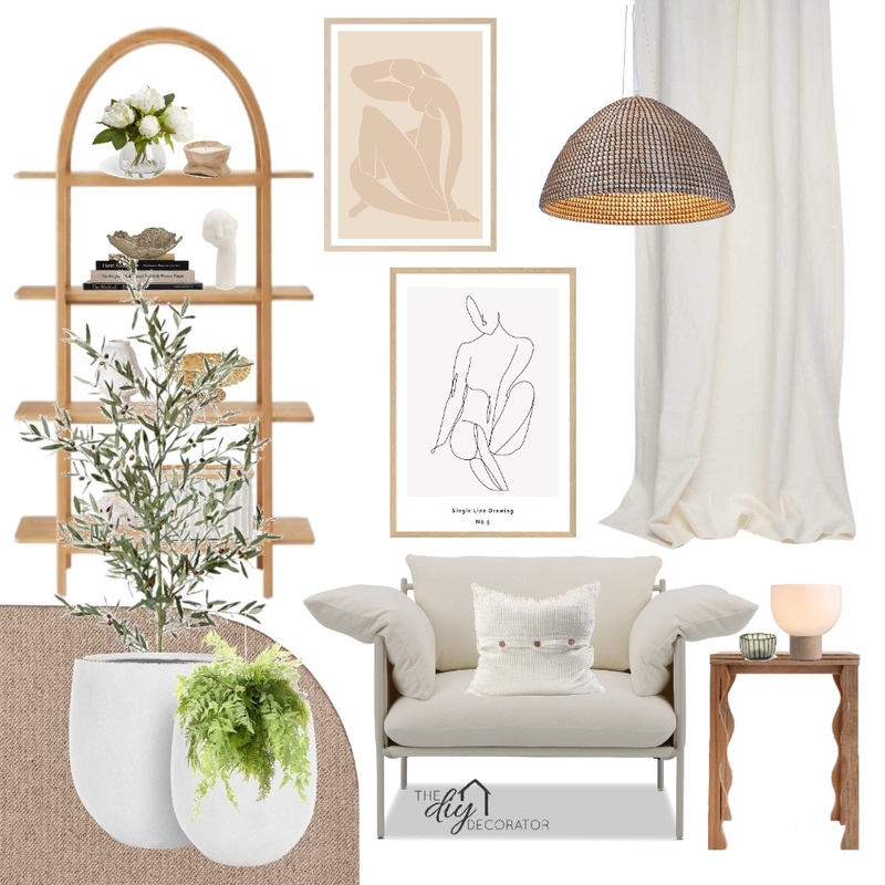 White & timber Mood Board by Thediydecorator on Style Sourcebook