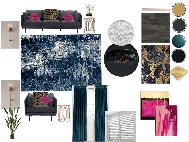 Module 9 - IDI - Lounge Mood Board by Jevangeline29 on Style Sourcebook