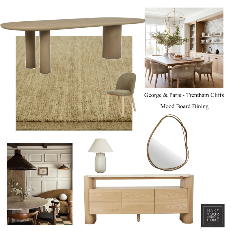 George & Paris - Mood Board Dining Room Mood Board by MarnieDickson on Style Sourcebook