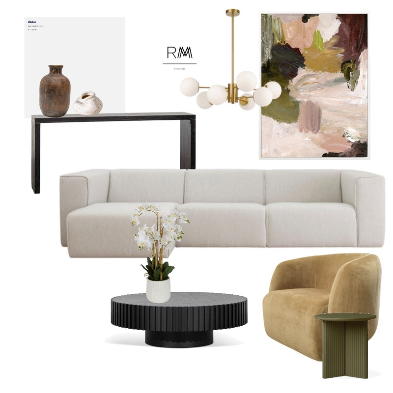 Contemporary Living Mood Board by RMM Interiors on Style Sourcebook