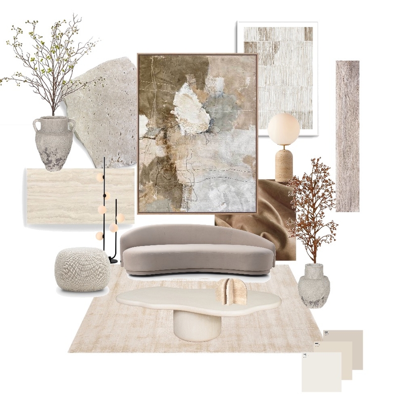 Wabi-Sabi Room design Mood Board by Josh Finnis on Style Sourcebook