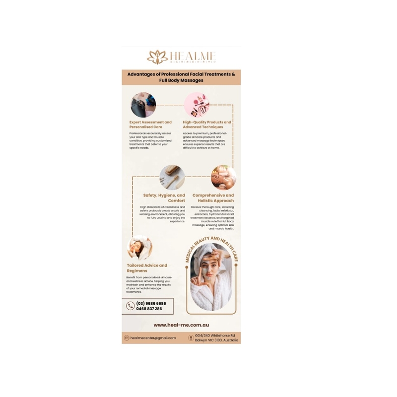 Facial Treatments & Full Body Massages in Blackburn: Things to Keep in Mind Mood Board by HealMe on Style Sourcebook