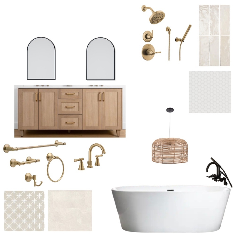 Master Bathroom Mood Board by morganriley on Style Sourcebook