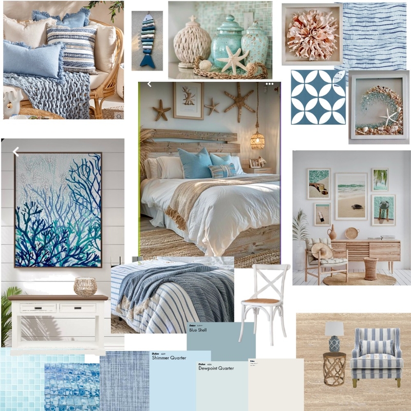 Hamptons Design Style Mood Board Mood Board by chantelle.mardi@gmail.com on Style Sourcebook