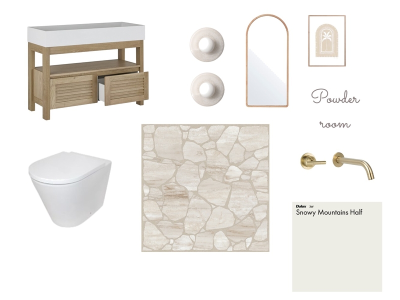 Coastal Inspired Powder room Mood Board by Savannah Interior Design on Style Sourcebook