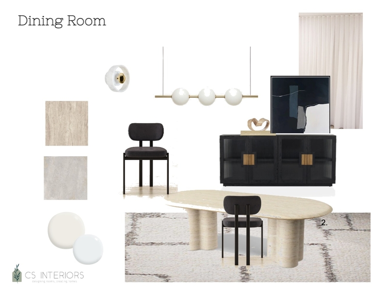 Leesa SDS Dining Room Design Board no numbers Mood Board by CSInteriors on Style Sourcebook