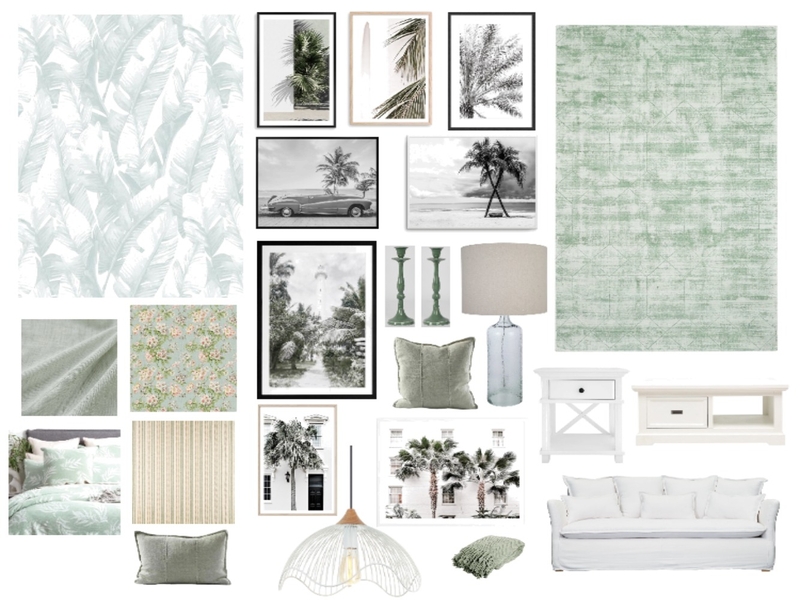 Cool Green Mood Board by Sterlingrose on Style Sourcebook