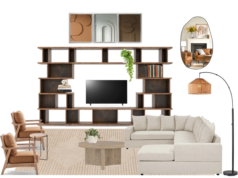 Lauren's Living Room Mood Board by Lady Rain Creative on Style Sourcebook