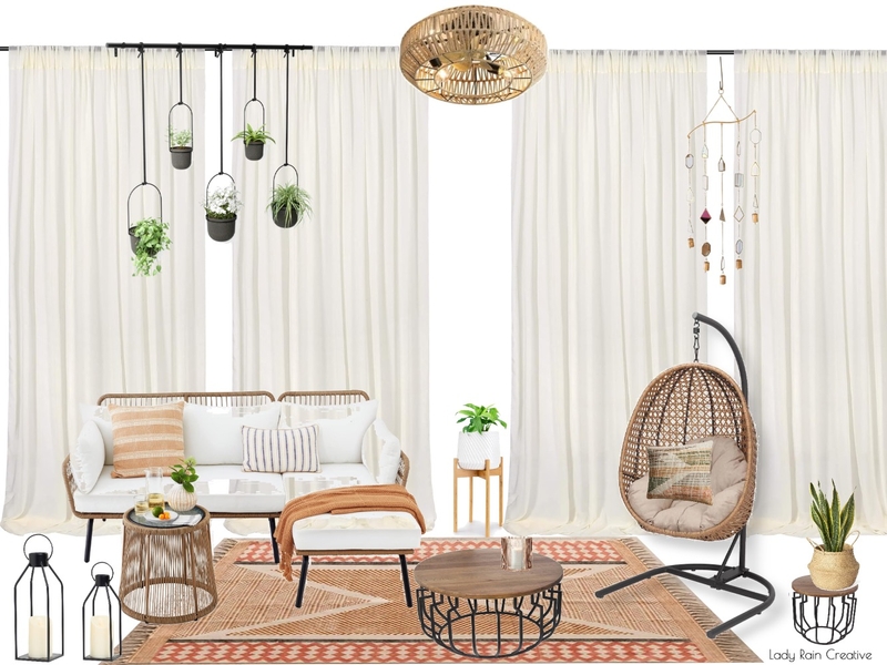 Lauren's Sacred Sunroom Mood Board by Lady Rain Creative on Style Sourcebook