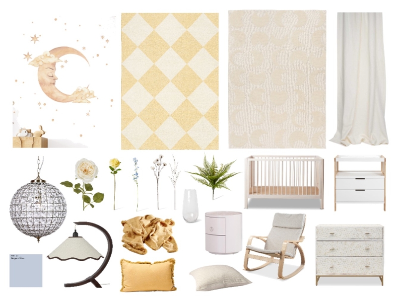 Celestial Nursery Mood Board by Sterlingrose on Style Sourcebook