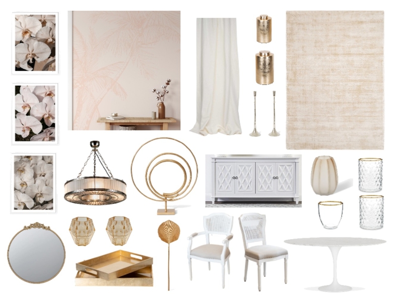 Blush Champagne Mood Board by Sterlingrose on Style Sourcebook