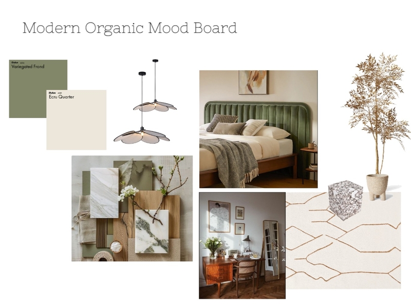 Sister's Modern Organic Bedroom Mood Board Mood Board by ariapilgrim on Style Sourcebook