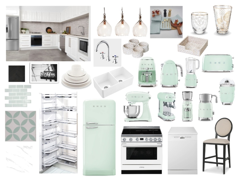 Mint Kitchen Mood Board by Sterlingrose on Style Sourcebook