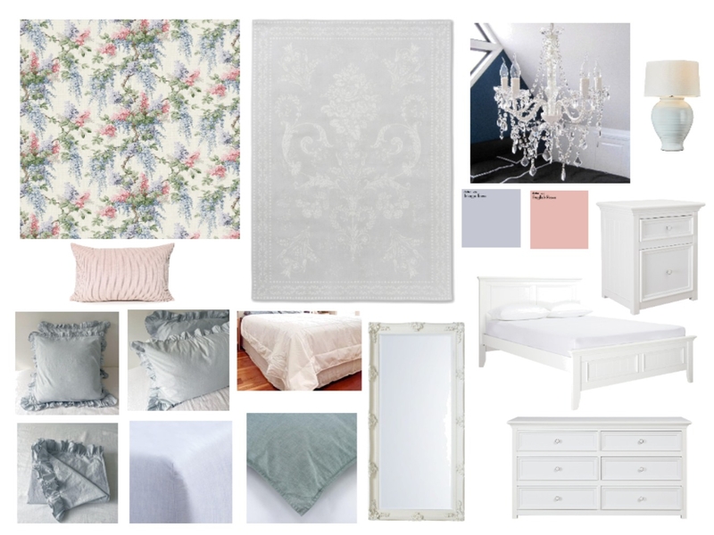 Co0l Wisteria Bedroom Mood Board by Sterlingrose on Style Sourcebook