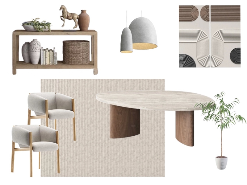 Demo Dining Room Option 2 Mood Board by A Matter of Space Property Styling on Style Sourcebook