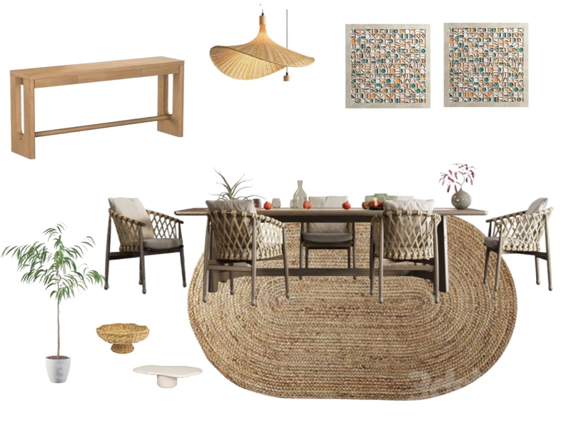 Demo Dining Room Option 3 Mood Board by A Matter of Space Property Styling on Style Sourcebook