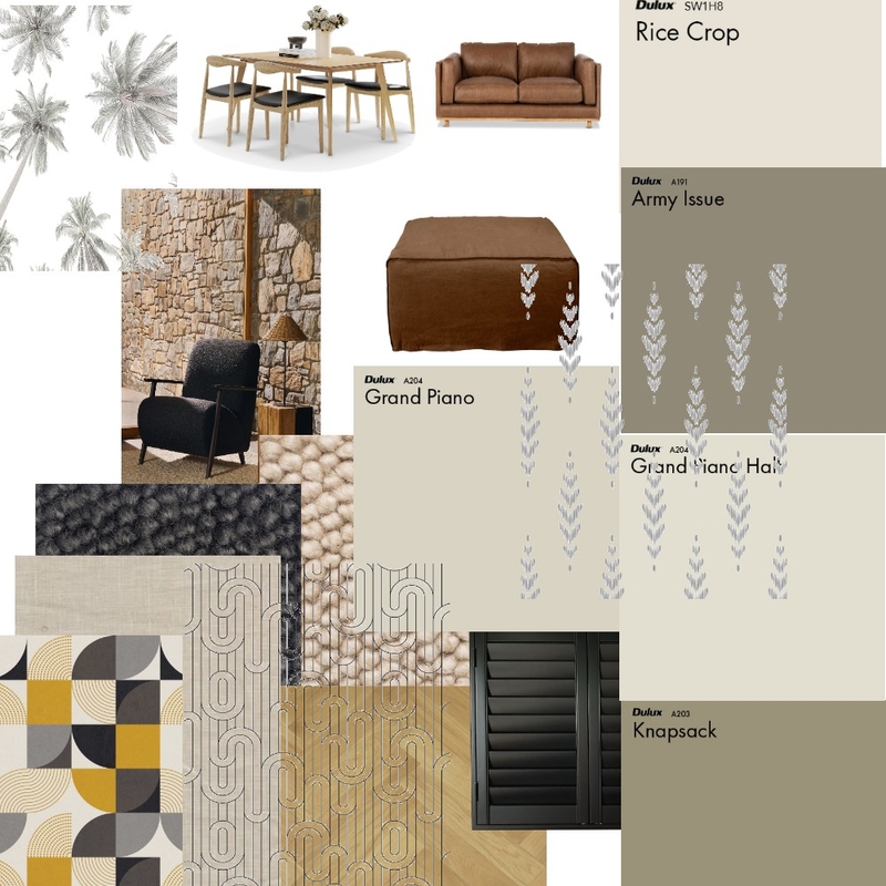 SIT CID 402 Assgn 3 - Family Dining & living space Mood Board by nariej.lucas@gmail.com on Style Sourcebook