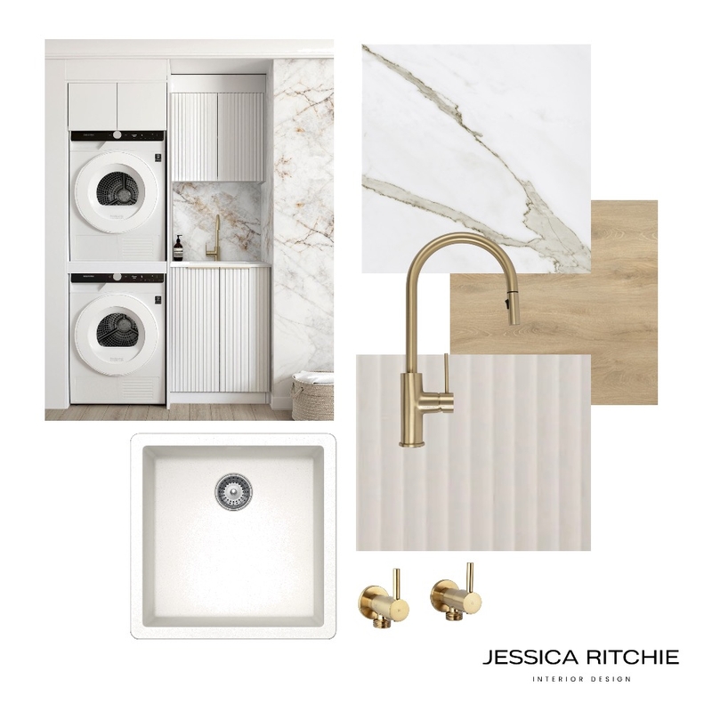 Modern Laundry Mood Board by Jessica Ritchie Interior Design on Style Sourcebook