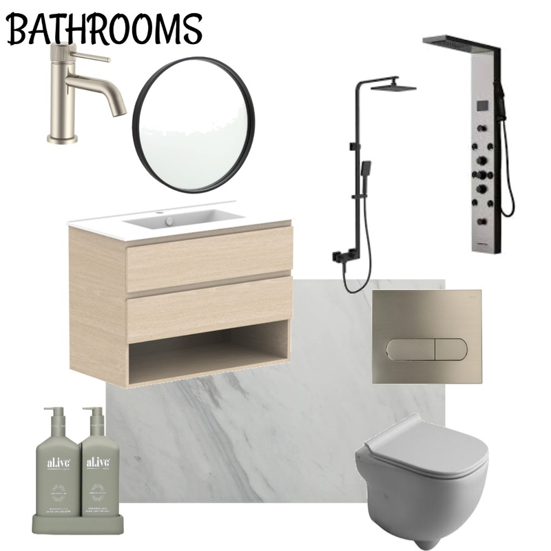 BATHROOM Mood Board by winfab on Style Sourcebook