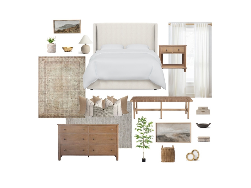 Team David - Modern Neutral Hamptons Revision - Final Moodboard Mood Board by Casa Macadamia on Style Sourcebook