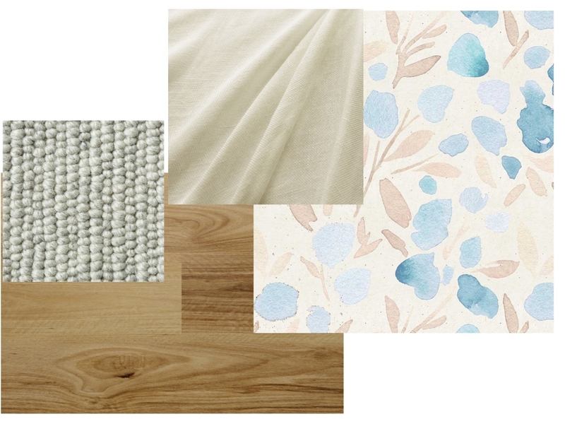 baby room textile bord Mood Board by Shirakahan on Style Sourcebook