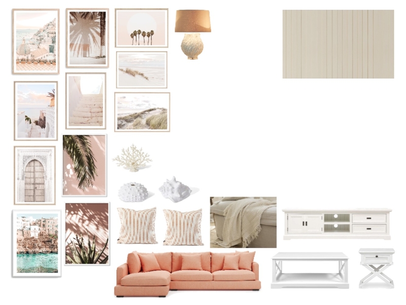 Peachy Cream Mood Board by Sterlingrose on Style Sourcebook