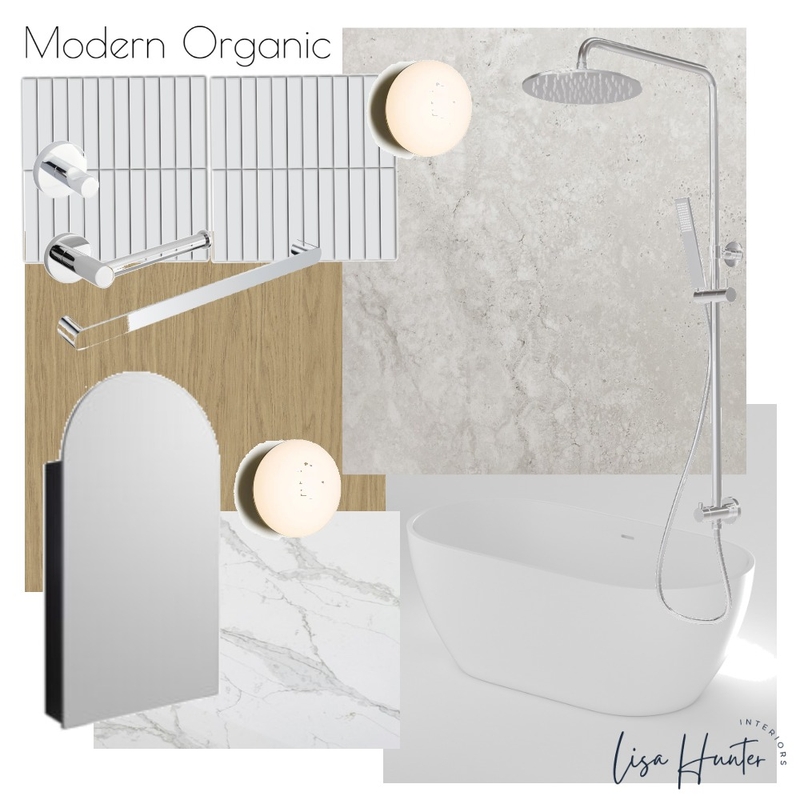 Modern Organic - Bathroom Mood Board by Lisa Hunter Interiors on Style Sourcebook